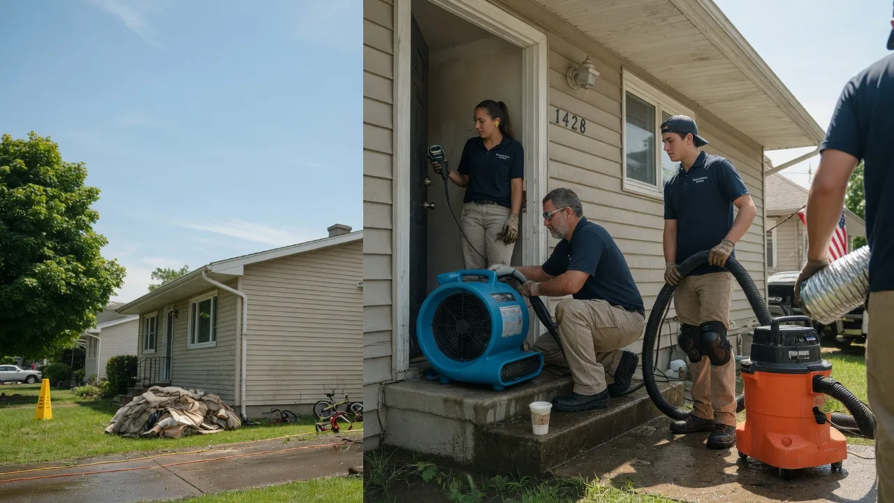 Water Damage Restoration in New London, IA near me